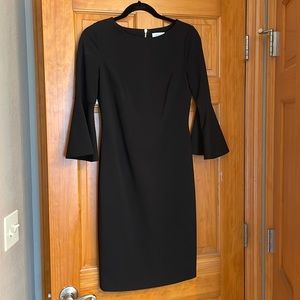 Black cocktail dress